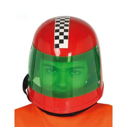 CASQUE PILOTE F1 ROUGE ENFANT