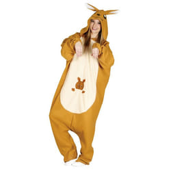 Déguisement Kangourou Adulte - Animaux - Beige - Polyester - NO NAME