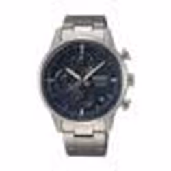 Montre - Seiko - SSB387P1 - Quartz - Verre minéral - Cuir noir