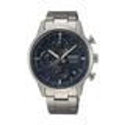 Montre - Seiko - SSB387P1 - Quartz - Verre minéral - Cuir noir