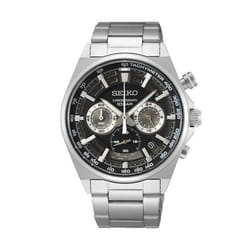 Seiko Montre Homme SSB397P1 Noir Argenté