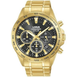 Lorus Sport Man Montre Homme Analogique Solaire avec Bracelet Acier Inoxydable RZ508AX9
