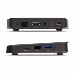 Youin EN1060K boîtier de télévision intelligent Noir 4K Ultra HD 8 Go Wifi Ethernet/LAN