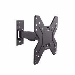 Engel Axil Lunix 2, 43,2 cm (17"), 106,7 cm (42"), 75 x 75 mm, 200 x 200 mm, -5 - 15°, Noir