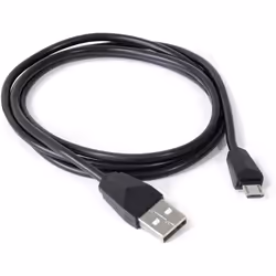 Engel Axil AV0476C, 1 m, USB A, Micro-USB B, USB 2.0, Noir