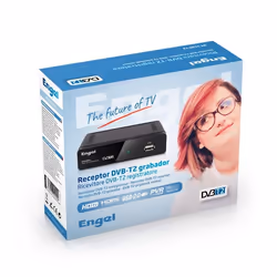 Engel Axil RT5130T2 TV set-top boxe Cable Full HD Noir