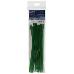 Collier De Serrage Vert 150x3,5 Mm (sachet 25 u.) EDM Nylon De Haute Qualité