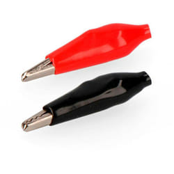 Pince Crocodile 2 Unites 1 Rouge + 1 Noire EDM