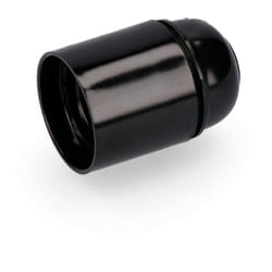 Douille Renforcée E27 en Bakélite Noire - Culot Standard - Résistante et Durable EDM