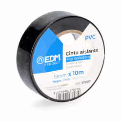 Ruban Isolant 10mx19mm Noir Sous Emballage