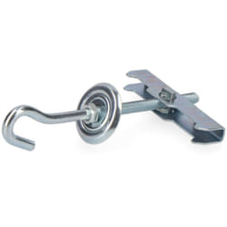 Crochet avec Bascule à Ressort M-5 - Pack de 2 - Système de Fixation Solide - Diamètre 5 mm