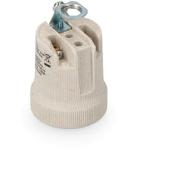 EDM - Douille En Porcelaine E27 Sous Emballage