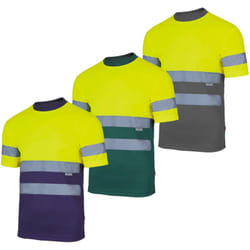 Velilla - T-shirt de travail haute visibilité 305506 - xl - Verde/giallo