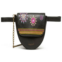 Desigual Sac banane noir violet pour femme - Ada Nyon Belt Bag Marron Oscuro 87774
