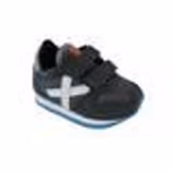 Chaussures bébé Munich Massana VCO - Gris - Lacets - Textile