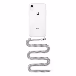 DAM Electronics DMAB0237C7794, Housse, Apple, iPhone XR, 15,5 cm (6.1"), Argent, Transparent