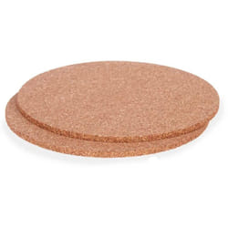 San Ignacio - Lot de 2 dessous de plat ronds en liège 18 cm collection kinvara