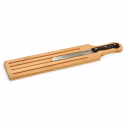 Présentation de la nouvelle planche à découper à pain avec manche et couteau de la prestigieuse marque San Ignacio en collabo ...