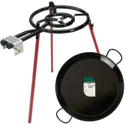 San Ignacio - la dehesa Set de poêles à paella émaillées brûleur 46 cm 400 collection la dehesa