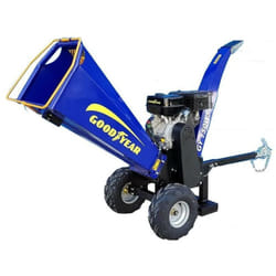 Goodyear - Broyeur végétaux thermique 15CV Branches Ø5 à 12cm Max Démarrage électrique