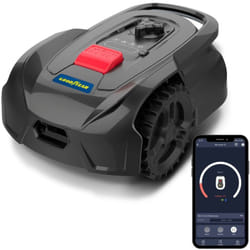 Robot Tondeuse à Gazon Connecté Pelouses 500m2 Cable Périphérique 300m + Station de charge - Contrôle via Application Goodyear