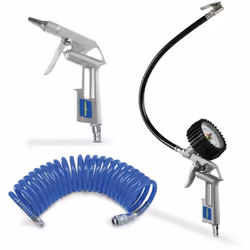 Le Kit d'air comprimé GOODYEAR est idéal pour s'adapter à votre compresseur. Ce kit d'outils pneumatiques vous permet de réal ...