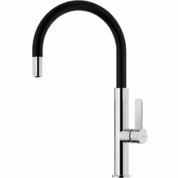 Teka TOP FOT 995, Vers le haut, Noir, Poignées de levier, Unique, 3/8", Type C