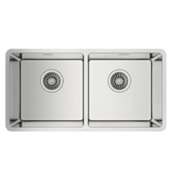 Teka Be Linea RS15 2C 860 Evier à poser Rectangulaire Acier inoxydable