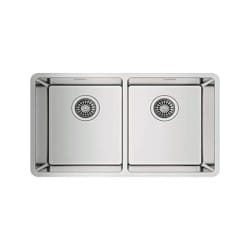 Teka Be Linea RS15 2C 740 Evier à poser Rectangulaire Acier inoxydable