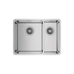 Teka Be Linea RS15 2C 580 Evier à poser Rectangulaire Acier inoxydable