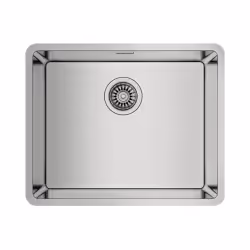 Teka BELinea RS15 50.40, Evier encastré, Rectangulaire, Acier inoxydable, Acier inoxydable, 1 bols, Rectangulaire