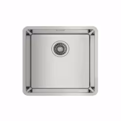 Teka BE LINEA RS15 40.40, Evier encastré, Carré, Acier inoxydable, Acier inoxydable, 1 bols, Carré