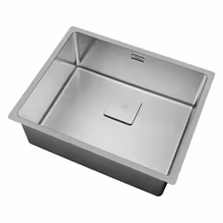 Teka FLEX LINEA RS15 50.40, Evier encastré, Carré, Acier inoxydable, Acier inoxydable, 1 bols, Carré
