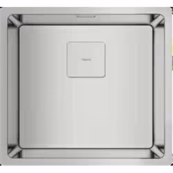 Teka 115000014, Evier encastré, Carré, Acier inoxydable, Acier inoxydable, 1 bols, Carré