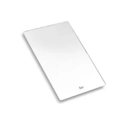 Teka 115890009 planche à découper pour cuisine Rectangulaire Verre Blanc