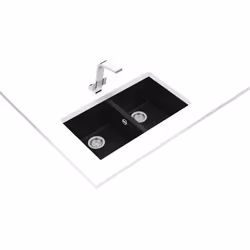 Teka Square 2C 760 TG Evier encastré Rectangulaire Tegranite+