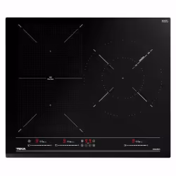 Teka IZF 65320 BK MSP, Noir, Intégré, 60 cm, Plaque avec zone à induction, Verre, 3 zone(s)