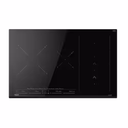 Teka IZS 86630 MST, Noir, Intégré, 80 cm, Plaque avec zone à induction, Verre-céramique, 4 zone(s)