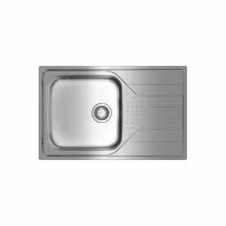 Teka UNIVERSE 50 T-XP 1C 1E MAX, Evier à poser, Rectangulaire, Acier inoxydable, Acier inoxydable, 1 bols, 406 x 406 mm