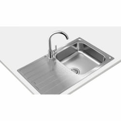 Teka UNIVERSE 50 T-XP 1C 1E Evier à poser Rectangulaire Acier inoxydable