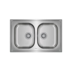 Teka Universe 80 T-XP 2C Evier à poser Rectangulaire Acier inoxydable
