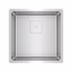 Teka FlexLinea RS15 40.40 M-XT 1C PureClean, Evier encastré, Carré, Acier inoxydable, Acier inoxydable, 1 bols, Carré