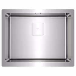Teka American Pro 60 M-XP 1B, Evier à poser, Rectangulaire, Acier inoxydable, Acier inoxydable, 1 bols, Rectangulaire