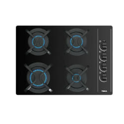 Teka GBC 64003 KBA Noir Intégré 60 cm Gaz 4 zone(s)