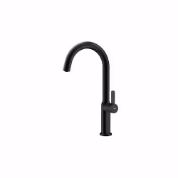 Teka Oval 915, Standard, Noir, Poignées de levier, Unique, 3/8", Type C