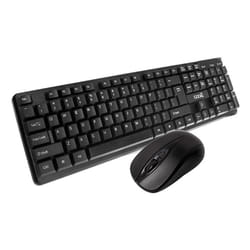 COOL 8434847033402 clavier Souris incluse maison/bureau QWERTY Espagnole Noir