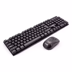 COOL 8434847033402 clavier Souris incluse maison/bureau QWERTY Espagnole Noir