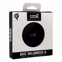 COOL 8434847036533 chargeur d'appareils mobiles Smartphone Noir USB Recharge sans fil Charge rapide Intérieure