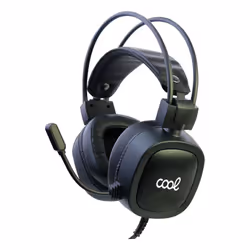 COOL 8434847045825, Avec fil, Jouer, 20 - 20000 Hz, Écouteurs, Noir