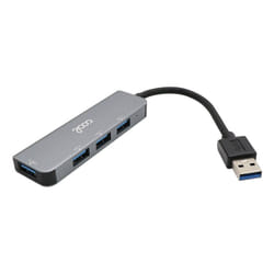 COOL 8434847053752 hub & concentrateur USB 3.2 Gen 1 (3.1 Gen 1) Type-A 640 Mbit/s Gris